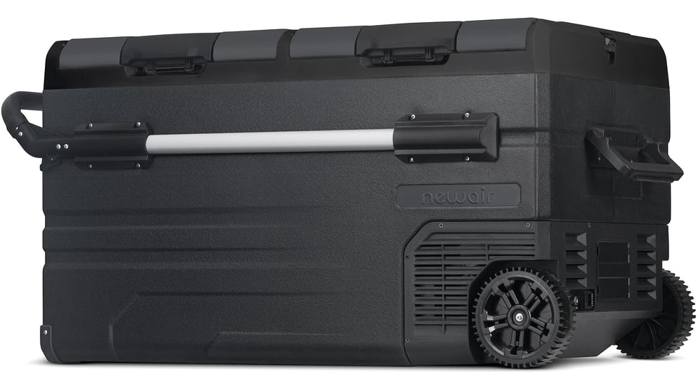 NewAir 115 Qt Portable 12v/24v Electric Fridge/Freezer, Black, NPR122GA00