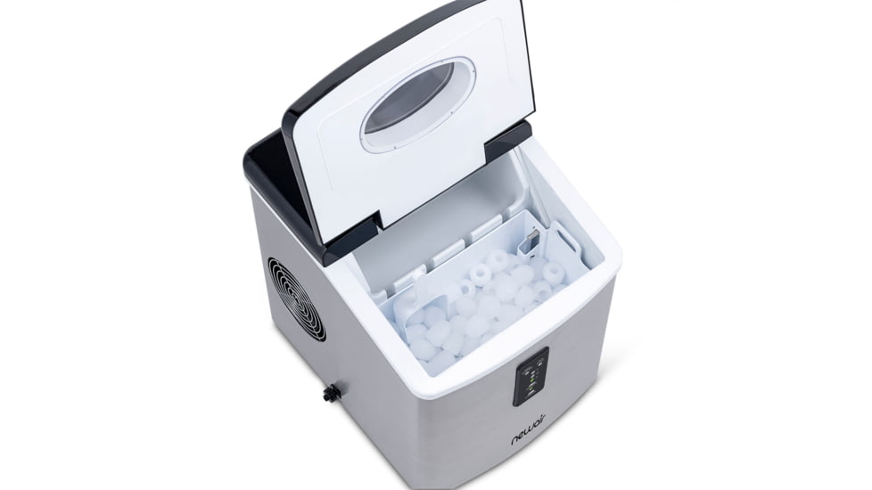 NewAir 28 lbs. Countertop Ice Maker, Multi, AI-100SS