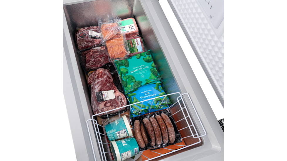 NewAir 6.7 Cu. Ft. Compact Chest Freezer, Grey, NFT070GA00