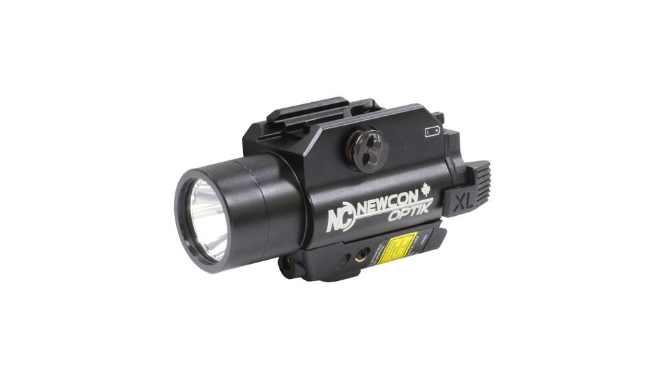 Newcon Optik NCFL 9 C4 LED Tactical Flashlight, Black, NCFL 9