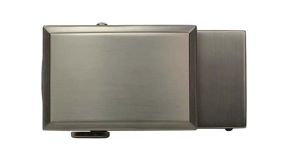 Nexbelt Fast Eddie Beveled Buckle, Nickel, BGF4591