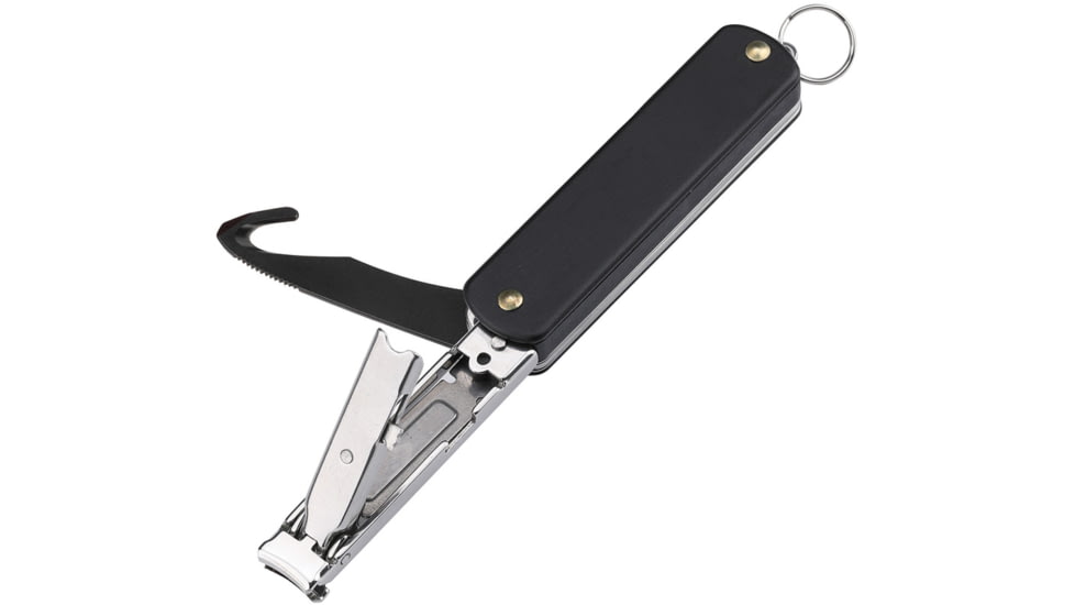 NexTool Multi-Function Keychain Knife Folding Knife, Black, Black aluminum handle, KT5026B