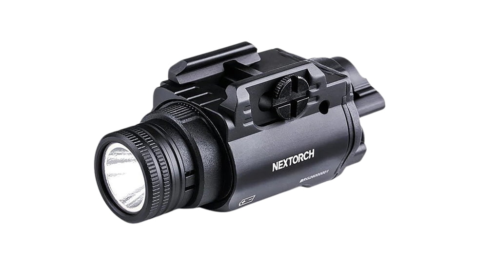 Nextorch NEXDOT WL15 1200 Lumens LED Tactical Weapon Light, 16340/CR123A, Universal, Black, WL15