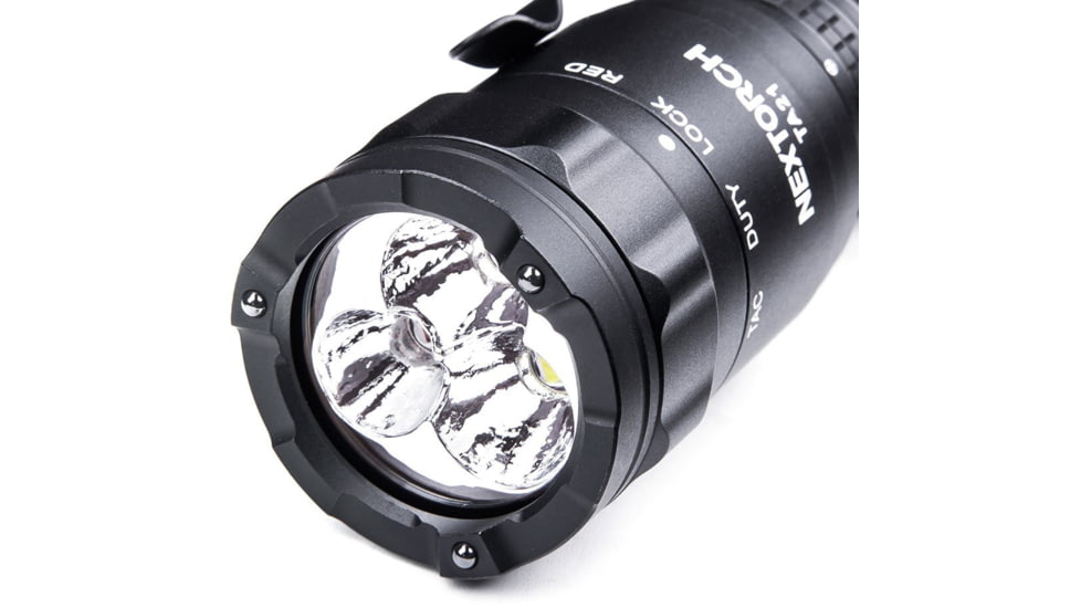 Nextorch Tactical Flashlight Set Black 1300 Lumens TA21-SET