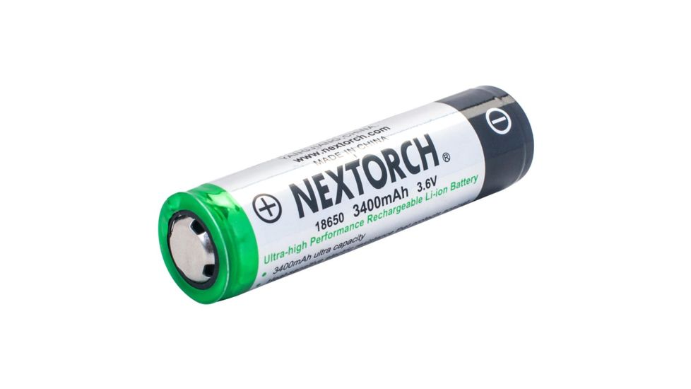 Nextorch Rechargeable Battery 3400 Mah, White 77576