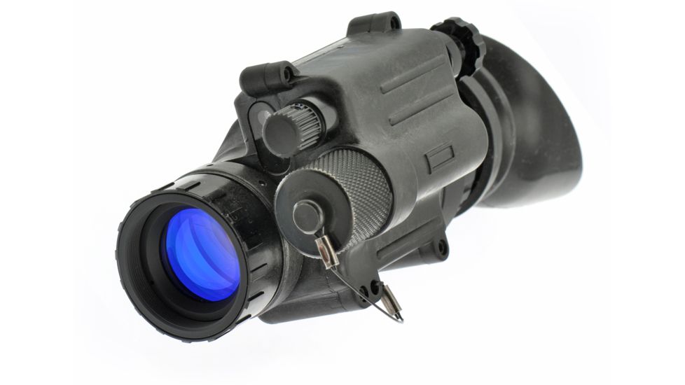 NG PVS14-3 Alpha MG Gen 3 Multi-Purpose Night Vision Monocular Gen 3 High Performance with Manual Gain, Black NGPVS143A