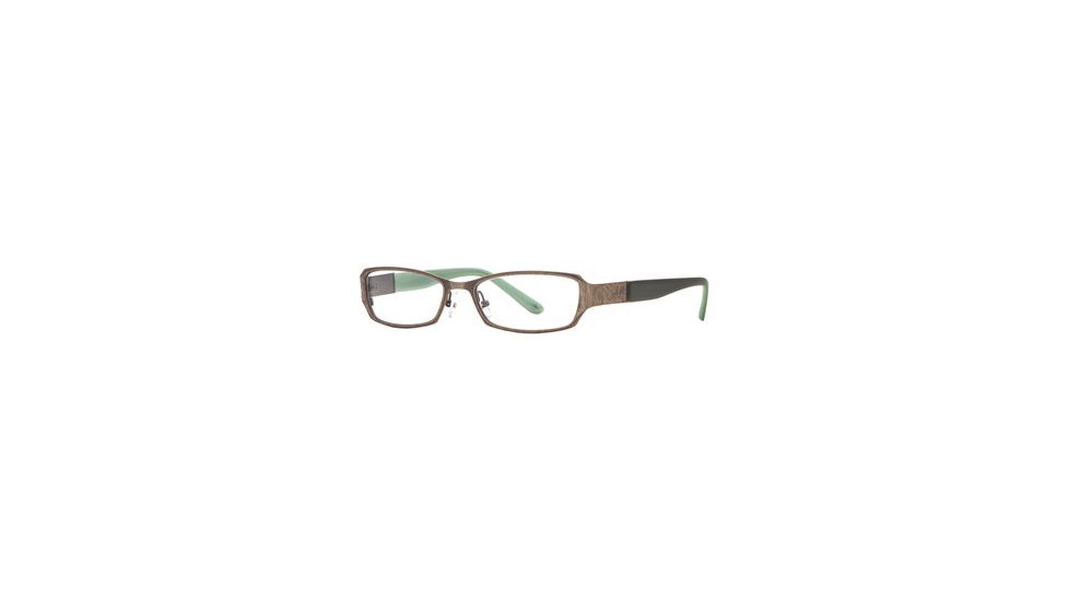 Nicole Miller Abstract SENM ABST00 Bifocal Prescription Eyeglasses - Gold Sage SENM ABST005235 GO