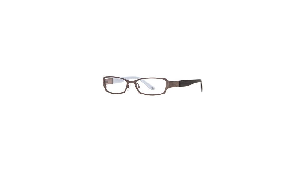 Nicole Miller Abstract SENM ABST00 Bifocal Prescription Eyeglasses - Steel Grey SENM ABST005235 GM