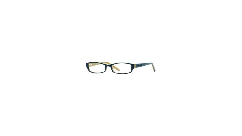 Nicole Miller Brasilia SENM BRAS00 Bifocal Prescription Eyeglasses - Teal SENM BRAS005140 BL