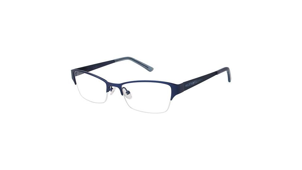 Nicole Miller BRIDGE Bifocal Prescription Eyeglasses - Frame Teal NMBRIDGE02