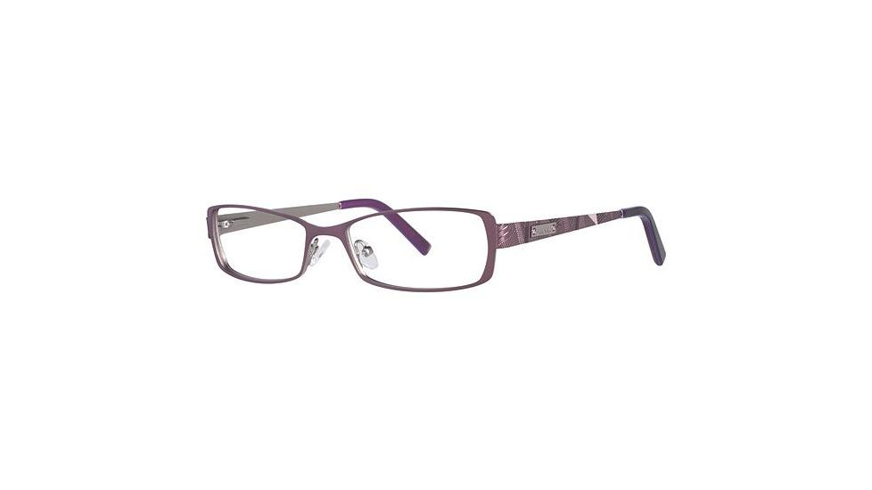 Nicole Miller Charlton Bifocal Prescription Eyeglasses - Frame Matte Dust Rose, Size 54/13mm NMCHARLTON03