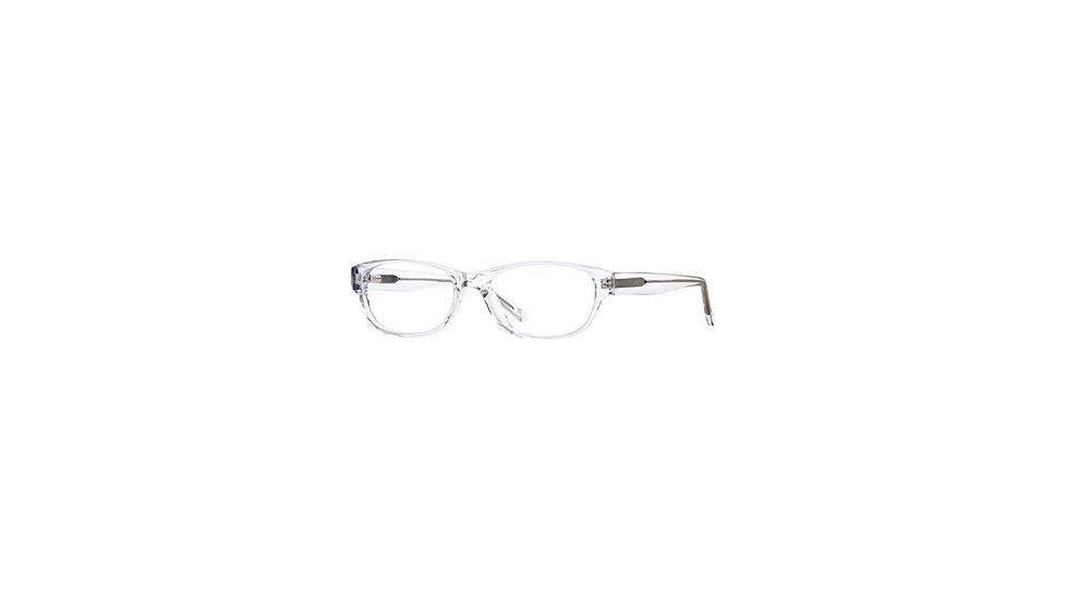 Nicole Miller Collection NL At First Sight SENL ATFI00 Progressive Prescription Eyeglasses - Crystal SENL ATFI005235 CLR