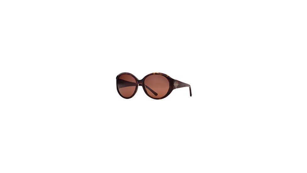 Nicole Miller Collection NL Love Knot SENL LOVE06 Sunglasses - Amber SENL LOVE065625 TO