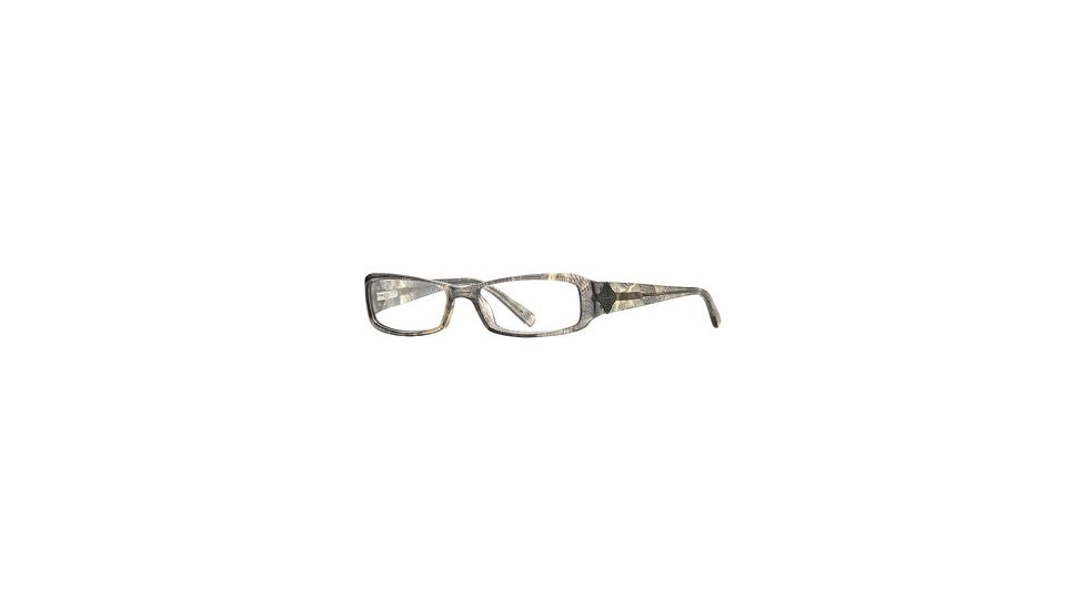 Nicole Miller Glamour Clad SENM GLMR00 Progressive Prescription Eyeglasses - Grey Mist SENM GLMR005235 GY