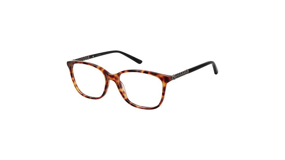 Nicole Miller Hope Eyeglass Frames - Frame TORTOISE/BLACK, Size 54/16mm NMHOPE01