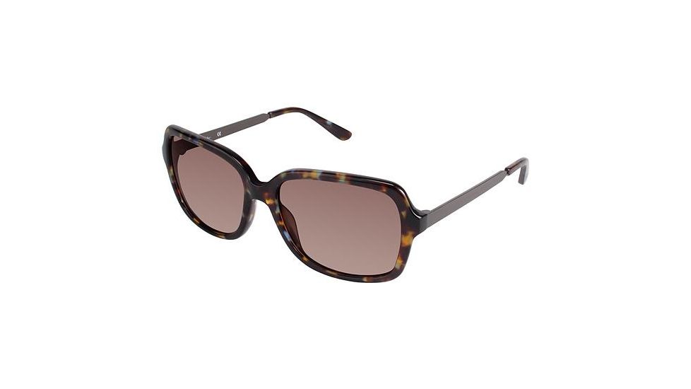 Nicole Miller Marcy Progressive Prescription Sunglasses NMMARCY01 - Frame Color Blue Tortoise