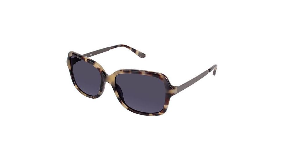Nicole Miller Marcy Progressive Prescription Sunglasses NMMARCY02 - Frame Color Sand Tortoise