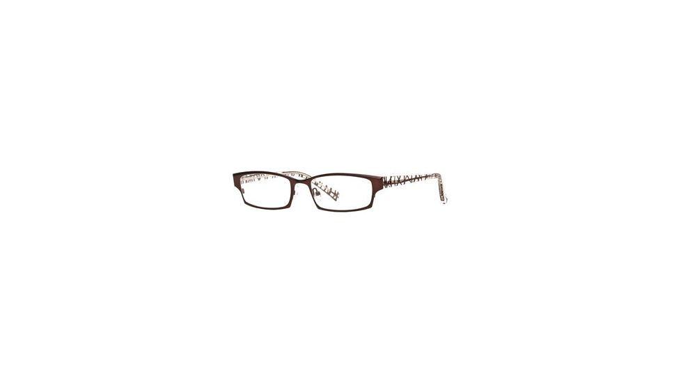 Nicole Miller Outrageous SENM OUTR00 Progressive Prescription Eyeglasses - Burgundy SENM OUTR005135 BUR
