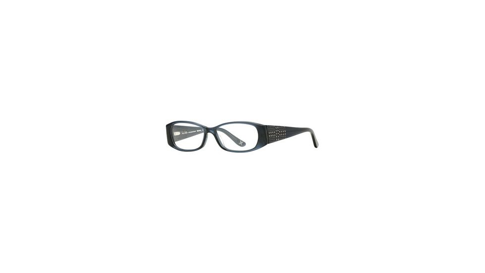 Nicole Miller Ravishing SENM RAVI00 Eyeglass Frames - Smoke SENM RAVI004935 GY