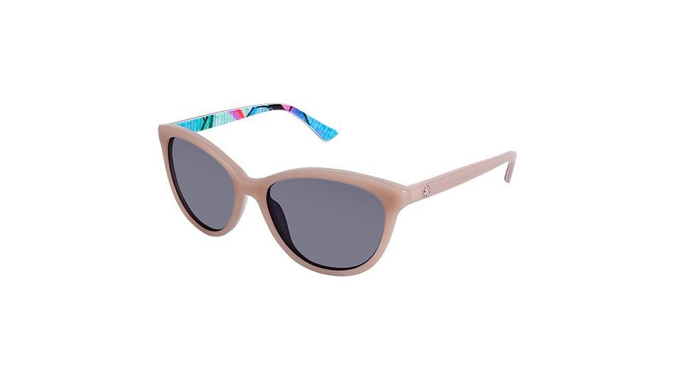 Nicole Miller Wooster Progressive Prescription Sunglasses NMWOOSTER03 - Frame Color Blush/grafitti