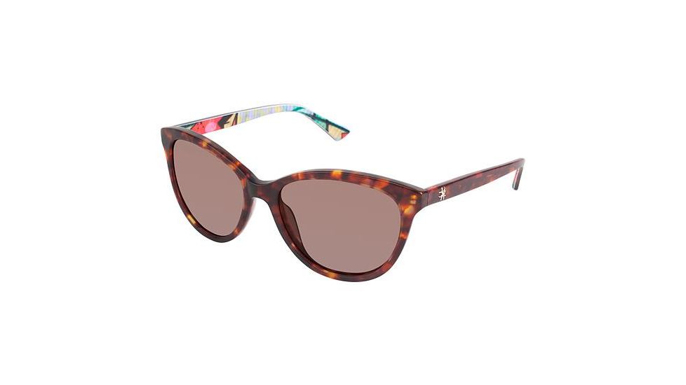 Nicole Miller Wooster Progressive Prescription Sunglasses NMWOOSTER02 - Frame Color Purple Tortoise
