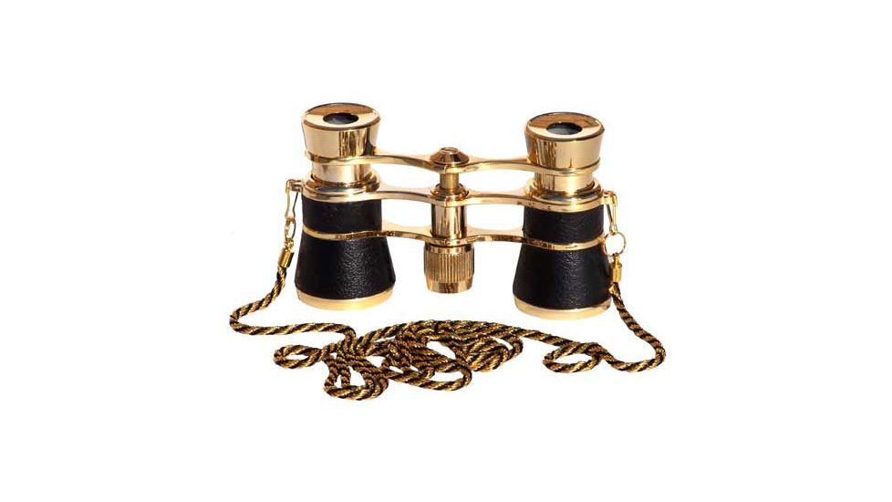 LaScala Optics Opera Glasses Carmen with Leather Body