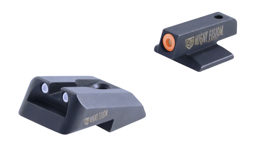 Night Fision NVK053003OGWG Night Sight Set Square 1911 Commander/Govt 45 Novak G