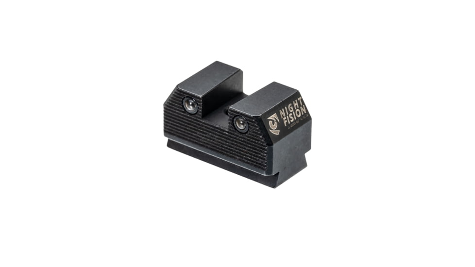 Night Fision Optics Ready Stealth Night Sight Set for Sig P365/P320/EPS w/ Orange Front Ring, Black, One Size, SIG-180-289-287-OGZG