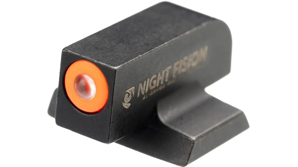 Night Fision Tritium Front Sight for Canik Mete SF and TP9 Pistols w/ Orange Ring, Black, One Size, CNK-029-001-OGXX