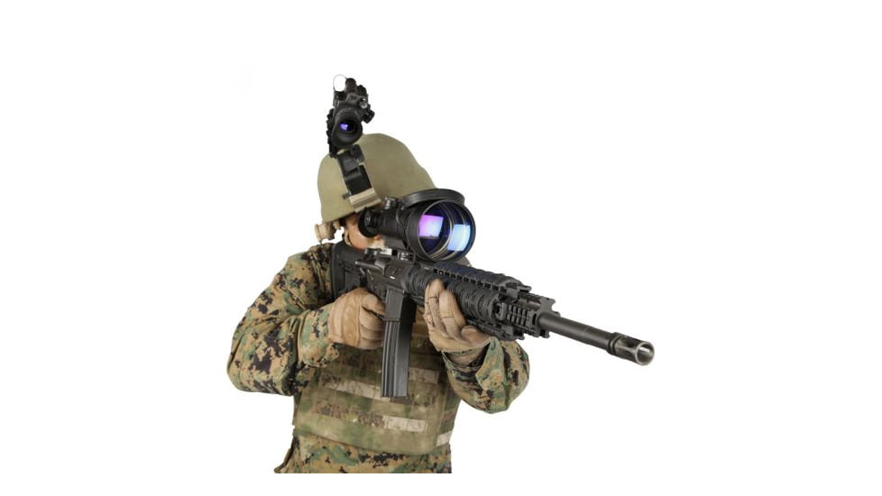 Night Optics Gladius 760 6x Gen 3 Gated + Manual Gain Night Vision Rifle Scope (Filmless) NS-760F3GM