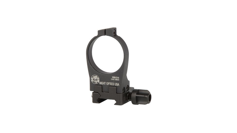 Night Optics WM-D14 PVS-14 Quick Release Weapon Mount, Black WM-D14