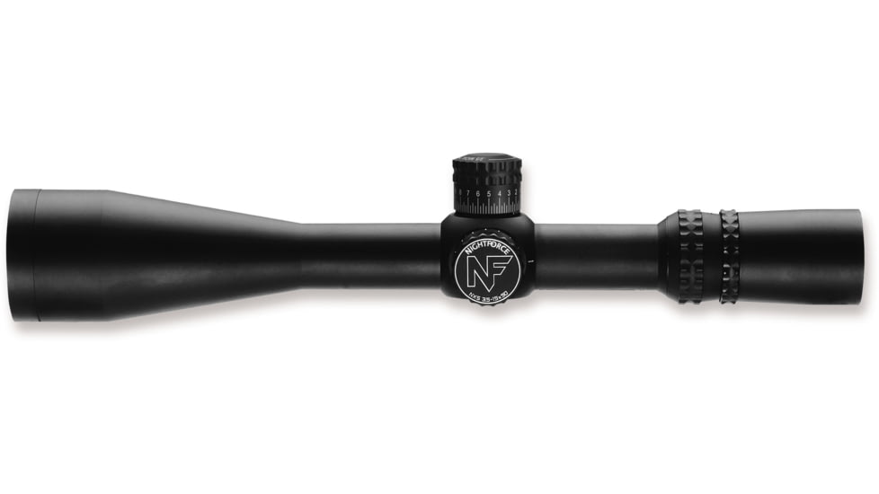 NightForce 3.5-15x50 NXS Tactical Rifle Scope, ZeroStop, .250 MOA, MOAR Reticle, Black, Full-Size, C429