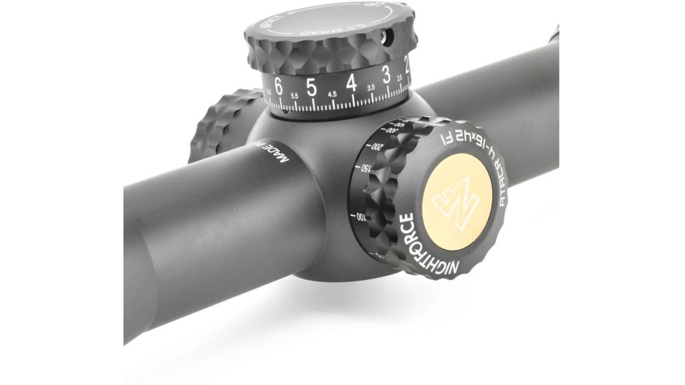 NightForce ATACR Rifle Scope, 7-35x56mm, 34mm Tube, Second Focal Plane, MOAR-T Reticle, Black, C626