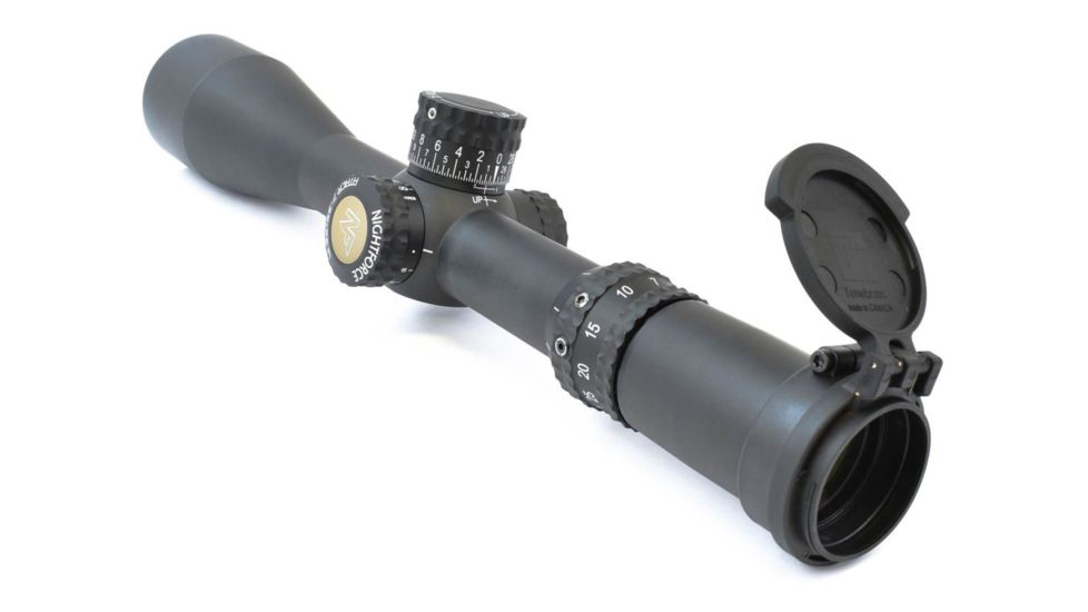 NightForce ATACR 7-35x56mm Rifle Scope, 34mm Tube, Second Focal Plane, MOAR-T Reticle, Black, C626