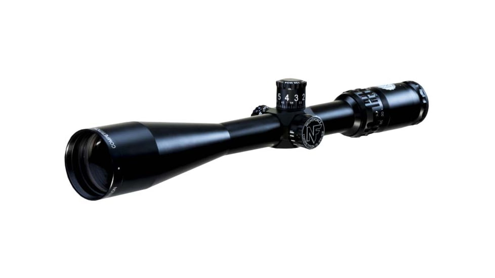 NightForce Competition 15-55x52mm Rifle Scope, 30mm Tube, Second Focal Plane , .125 MOA, CTR-2 Reticle, Black, Full-Full-Size, C511