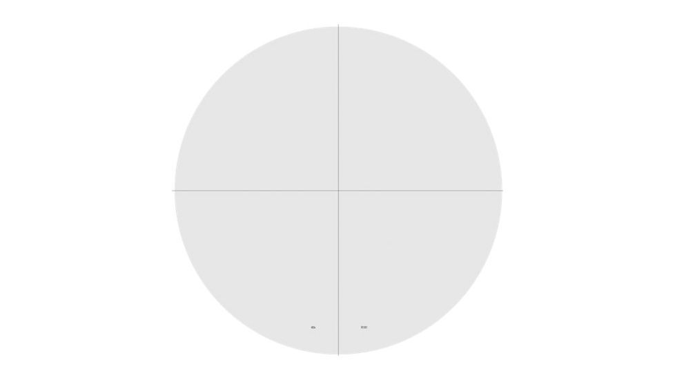 NightForce Competition 42x44mm Fixed Rifle Scope,Black,.125 MOA,CTR 3 Reticle C559