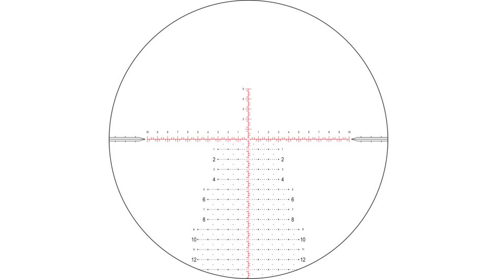 NightForce NX8 Rifle Scope, 4-32X50mm, 30mm Tube, First Focal Plane, F1, ZeroStop, .1 Mil-Radian, DigIllum, PTL, Mil-XT Reticle, C634