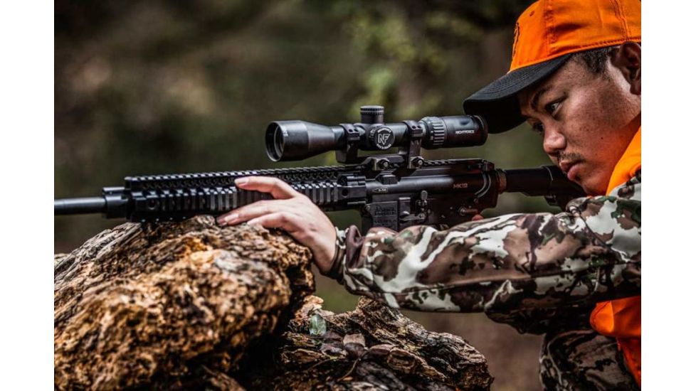 Open Box, Dealer Demo, NightForce SHV 3-10x42mm .250MOA MOAR Non-Illuminated, Black, 30mm C563