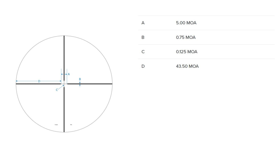 NightForce SHV 3-10x42mm Rifle Scope, 30 mm Tube, Second Focal Plane, .250MOA Rifle Scope, Illuminated Forceplex, Black, C611