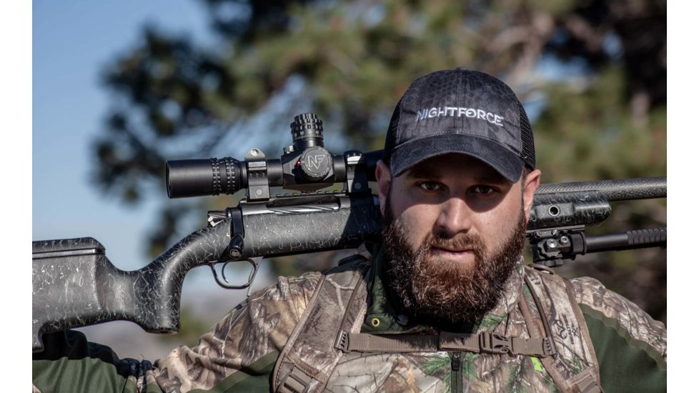 NightForce The BEAST Rifle Scope, 5-25x56mm, First Focal Plane, Mil-Radian, Mil-XT Reticle, Black, C635