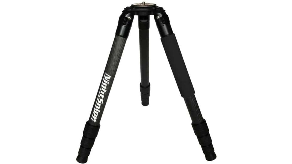 NightSnipe Elite Hunter Carbon Fiber Shooting Tripod, NS67 Ball Head and NightSnipe Picatinny Rail Mount Combo Kit, EHNS67-2288
