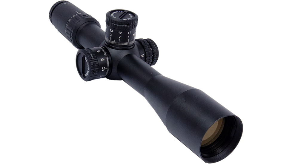 NightStar 6-24x50mm 34mm Tube Rifle Scope, Fist Focal Plane, MRAD Reticle, Black, NS11218