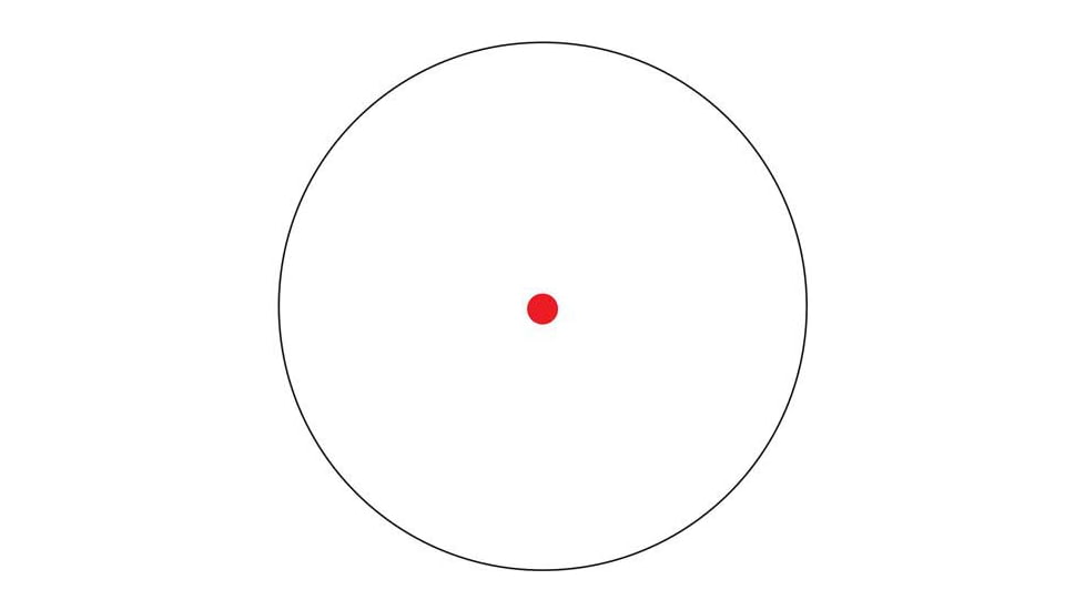 NightStar PT21 Waterproof Long Life Battery Red Dot, Black, NS15258