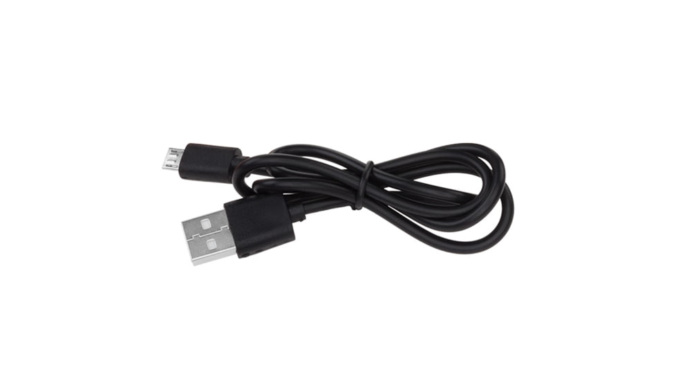 Nightstick 2 Foot Male USB Type A to Male Micro-USB Type B Cable, Black, NS-USB