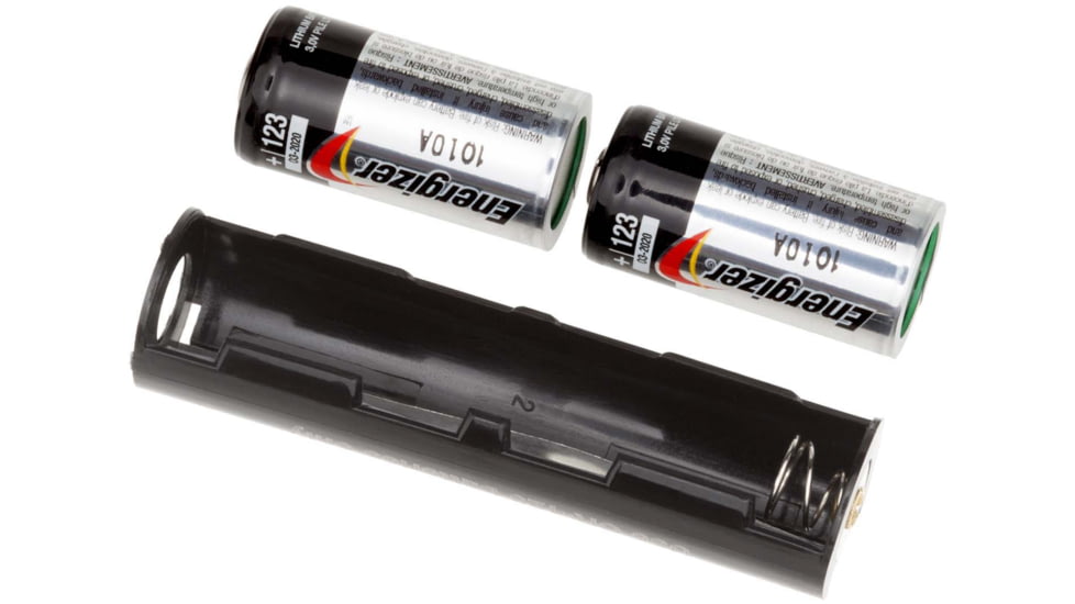Nightstick CR-123 Backup Battery Holder for TAC-500/550 Series LED Lights, Black 500-CARRIER