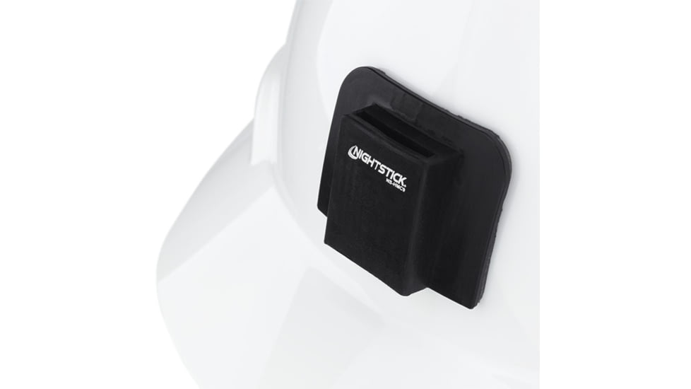 Nightstick Heavy-Duty Rubber Hard Hat Mount, Black, NS-HMC9