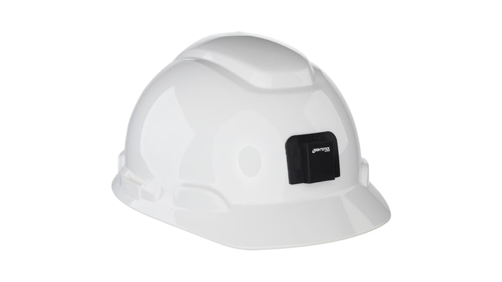 Nightstick Heavy-Duty Rubber Hard Hat Mount, Black, NS-HMC9