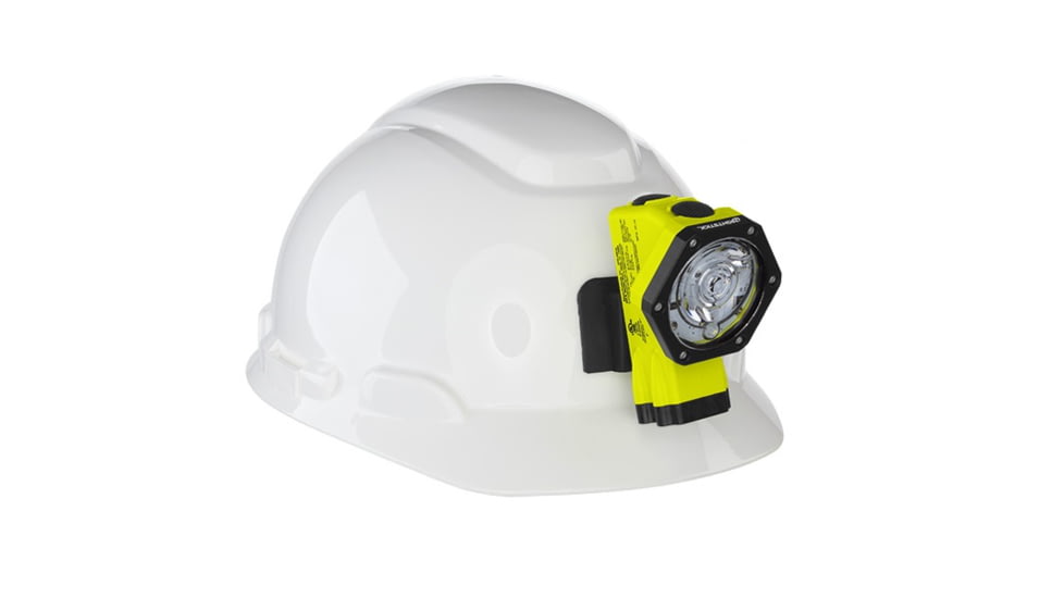 Nightstick Heavy-Duty Rubber Hard Hat Mount, Black, NS-HMC9