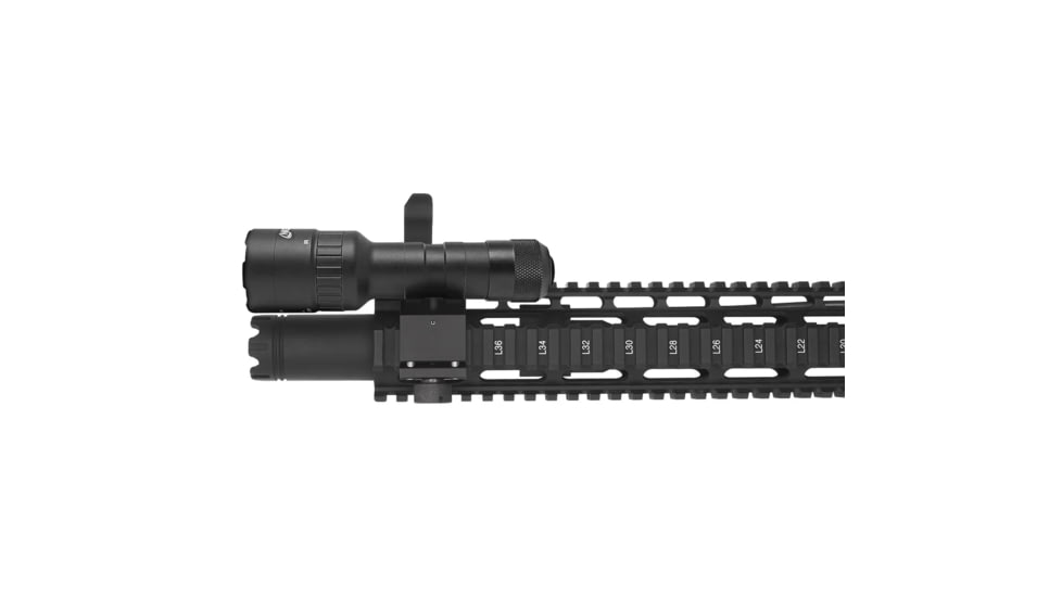 Nightstick LGL-180-IR 1100 Lumens LED Weapon Light w/IR Illumination, CR123, Black, LGL-180-IR