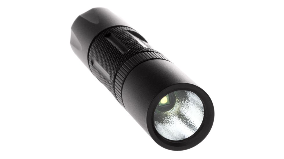 Nightstick Mini-TAC Aluminum 1 AA LED Flashlight,90 Lumens,Black MT-110